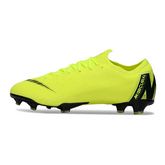 Chuteira Campo Nike Zoom Mercurial Vapor 13 Elite FG Verde Fluorescente e Preta
